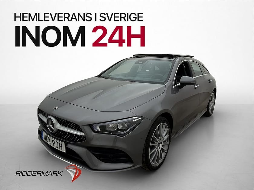 Bild 3 av Mercedes-Benz CLA 250 e Shooting Brake 218hk AMG Line Pano Wide Drag Kamera
