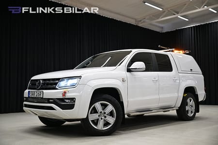Volkswagen Amarok 2.9t V6 258HK Automat|Kåpa|Inredd|GPS|Backkamera|Moms|SeUtr!