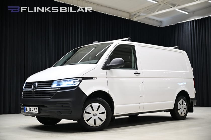 Bild 1 av Volkswagen Transporter DSG 150HK Inredd|LED|Drag|Värmare|Uppvärmt-skåp|Leasbar