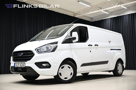 Ford Transit Custom 300 130HK L2 Automat|Dubbeldörr|Inredd|EnÄgare|SeUtr