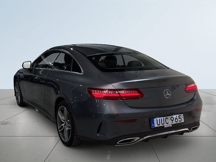 Bild 5 av Mercedes-Benz E 200 4MATIC Coupé AWD Aut AMG Line Pano Pvärm HuD Kamera Skinn