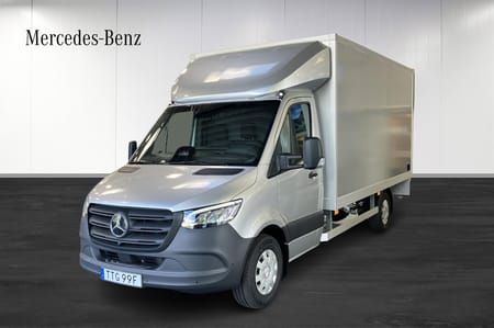 Mercedes-Benz eSprinter 420 Chassi 81 kWh A3 Volymskåp LAGERKAMPANJ