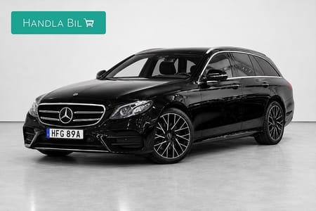 Mercedes-Benz E 220 T d 4MATIC 4M AMG-Line Widescreen Burmester Pano 360° D-värm Drag