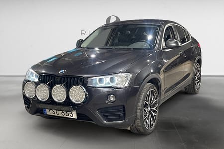 BMW X4 xDrive20d 190 HK AUT DRAG PDC M&K 0.49L/MIL 14700MIL