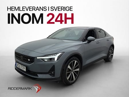 Polestar 2 Long range Dual motor 408hk Pano H/K 360° MOMS
