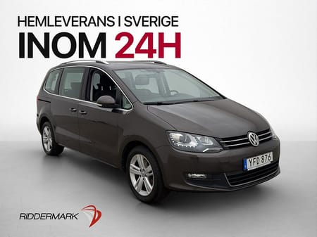 Volkswagen Sharan 2.0 TDI 7-sits Pano Kamera Drag Värmare