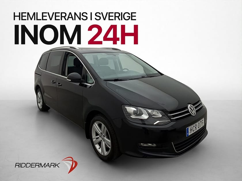 Bild 1 av Volkswagen Sharan 2.0 TDI 7-Sits Värmare Pano Kamera Drag