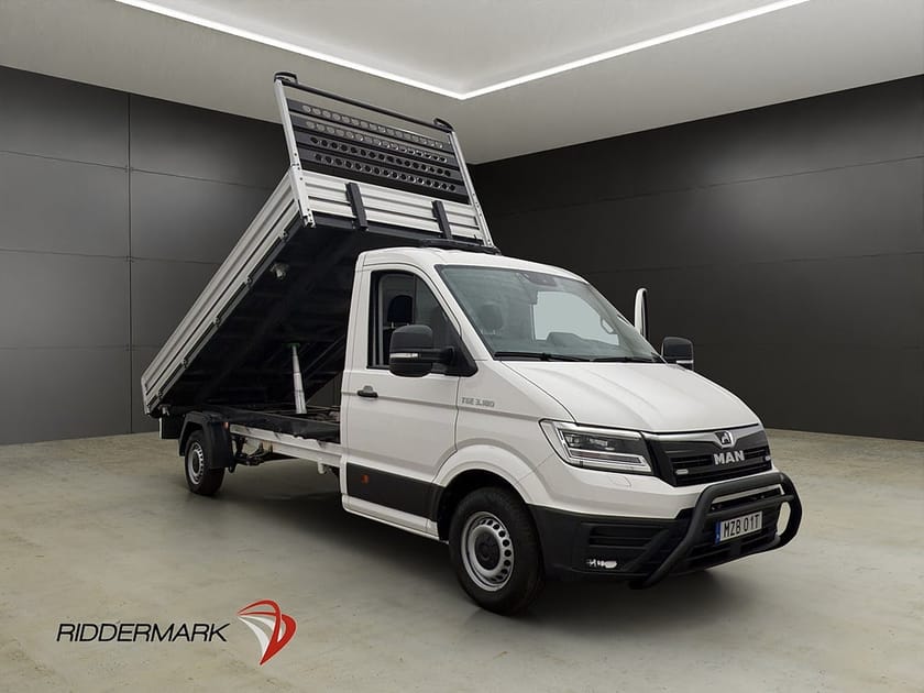 Bild 3 av MAN TGE Chassis 2.0TDI TIPPFLAK Värmare 3-Sits Kamera CARPLAY Moms