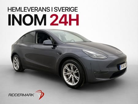 Tesla Model Y Long Range AWD Dragkrok Svensksåld