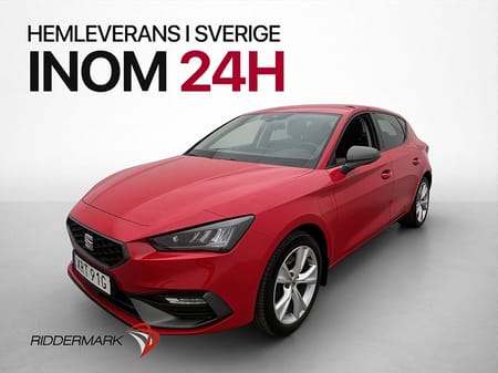 SEAT León e-Hybrid 204hk FR Drag Cockpit Dragkrok CarPlay
