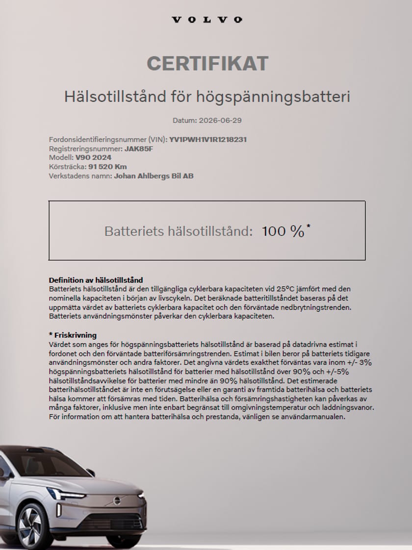 Bild 4 av Volvo V90 Recharge T6 Plus Dark