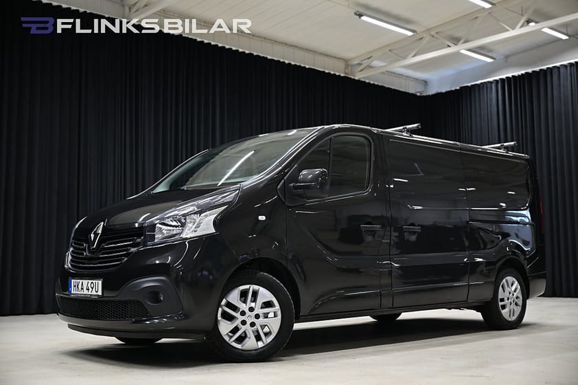 Bild 1 av Renault Trafic Skåpbil 125HK L2|Dubbeldörr|Drag|Värmare|GPS|Backkamera|Lågmil
