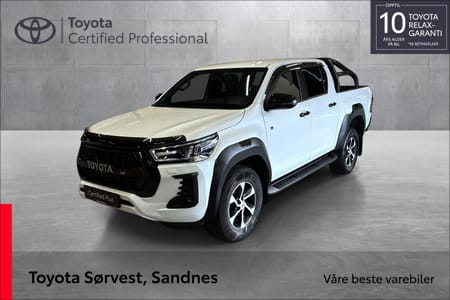 Toyota Hilux Dobbelcab 2.8 Diesel D-4D Automat 6 gir 4x4 GR SPORT