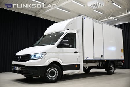 Volkswagen Crafter Chassi 177HK Automat|Volymskåp|BG-Lyft|Sidodörr|EnÄgare|Moms