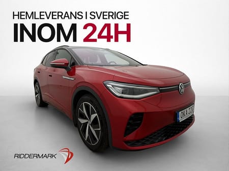 Volkswagen ID.4 GTX 4Motion Head-Up Dragkrok Kamera CarPlay