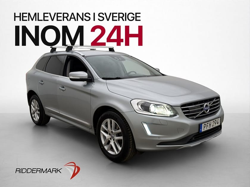 Bild 1 av Volvo XC60 D4 Classic Summum VOC Värmare Kamera Skinn Elstol