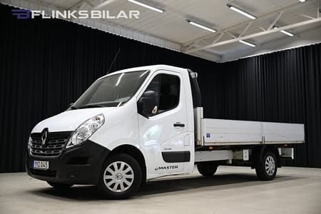 Renault Master Chassi Cab dCi 145HK L4|Långflak|3-Sits|Kamkedja|EnÄgare|Leasbar