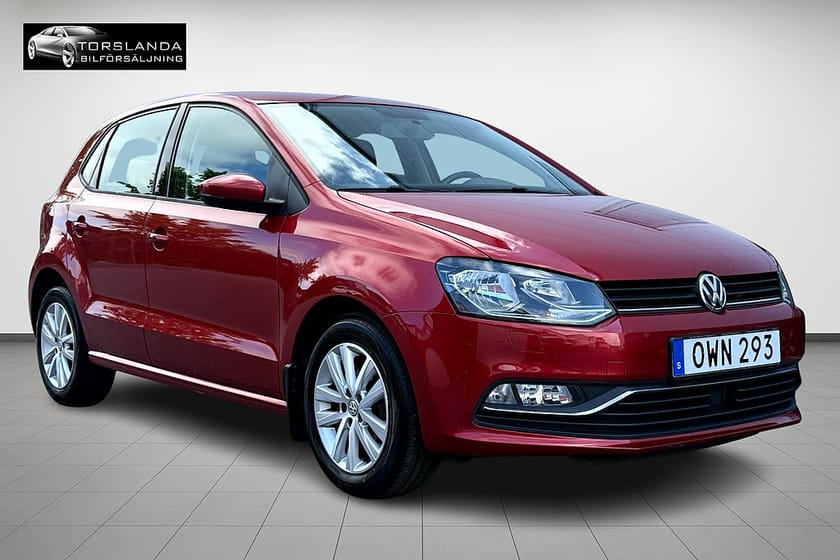 Bild 2 av Volkswagen Polo 5-dörrar 1.2 TSI 90hk Manuell V-hjul Nyservad