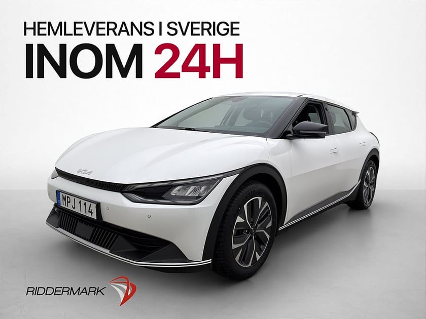 Bild 1 av Kia EV6 77.4 kWh 228hk Dragkrok Kamera CarPlay Skinn MOMS