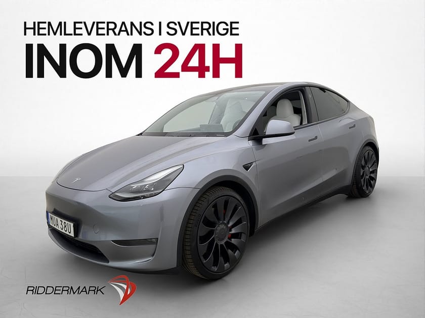 Bild 1 av Tesla Model Y Performance AWD Ljus Interiör Pano Kamera AP