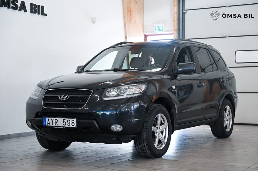 Bild 2 av Hyundai Santa Fe 2.2 CRDi 4WD Automat Drag Motorvärmare Nybesiktad
