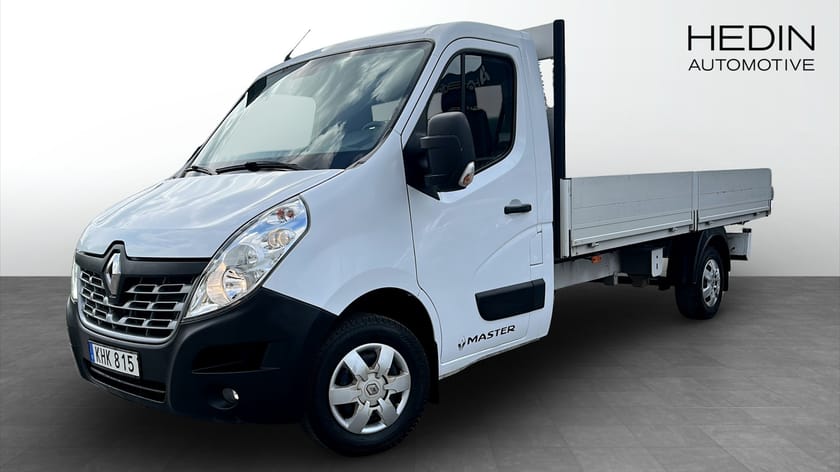 Bild 1 av Renault Master Chassi Cab Flakbil Moms 3.5 T 2.3 dCi 170hk Långflak Värmare