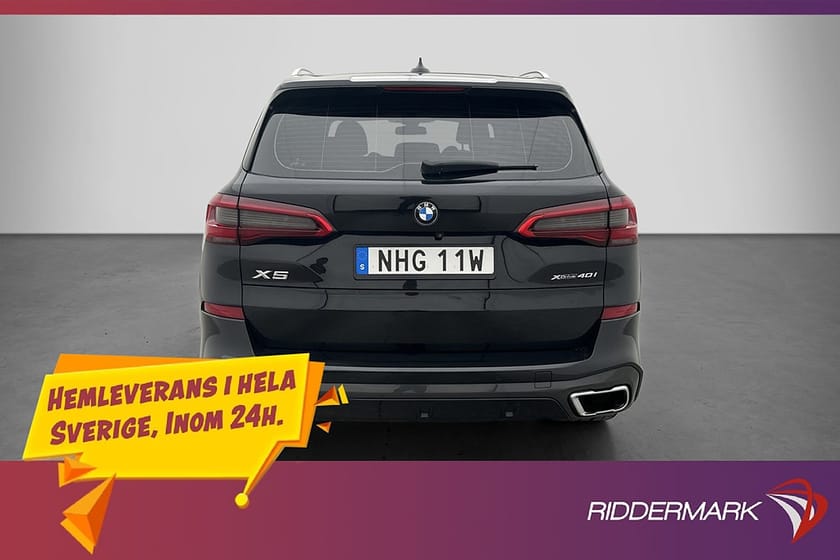 Bild 5 av BMW X5 xDrive40i 340hk M Sport  Pano H/K 360° Cockpit Läder