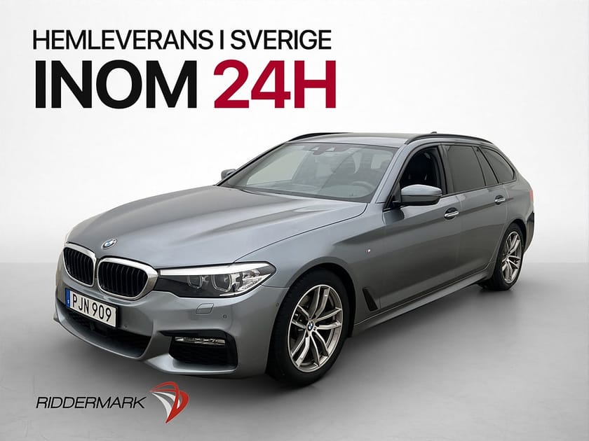 Bild 3 av BMW 520d Touring 190hk M-Sport Navi Kamera Läder Sensor
