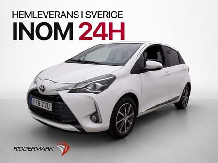 Toyota Yaris 1.5 VVT 111hk Kamera Farthållare Två-Brukare