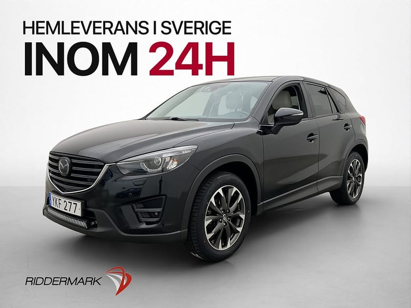 Bild 3 av Mazda CX-5 2.2 AWD Optimum BOSE M/K-Värm Navi Kamera Läder