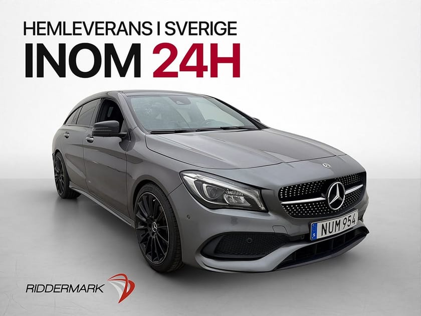 Bild 1 av Mercedes-Benz CLA 200 Shooting Brake AMG Värmare Taklucka Harman/Kardon Nav