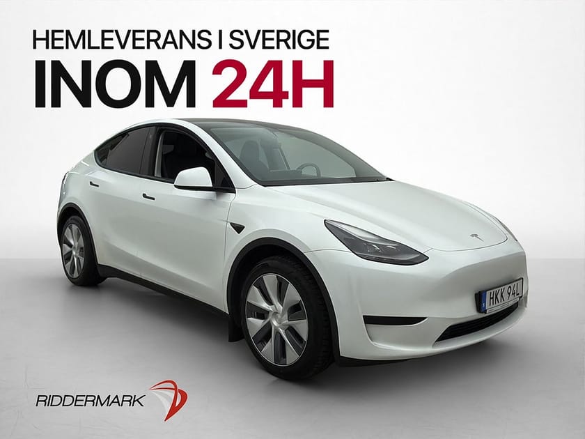 Bild 1 av Tesla Model Y Standard Range RWD Dragkrok Svensksåld Värm MOMS