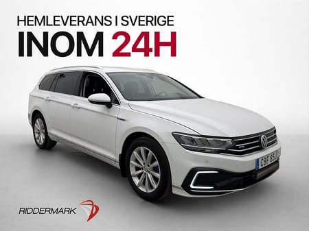 Volkswagen Passat Sportscombi GTE 218hk Navi Sensorer CarPlay Adapt-Fart