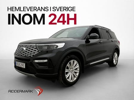 Ford Explorer Plug-In Hybrid Platinum 7-Sits B&O Pano Drag