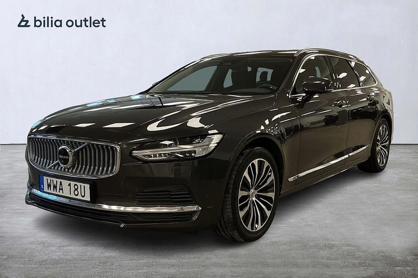 Bild 1 av Volvo V90 Recharge T6 AWD Core Edition Nyservad 360°kam Drag Navi