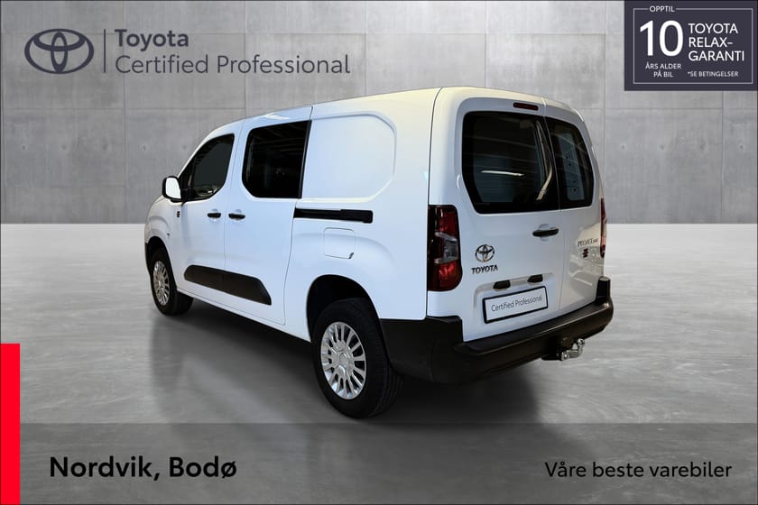 Bilde 2 av Toyota ProAce City L2 Lang 4x4 skyvedø | SmartCargo| Rentekampanje 1,95%