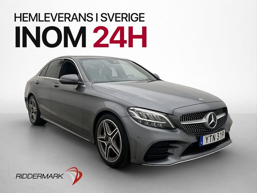 Bild 1 av Mercedes-Benz C 200 d AMG Line Pano Värmare Kamera CarPlay