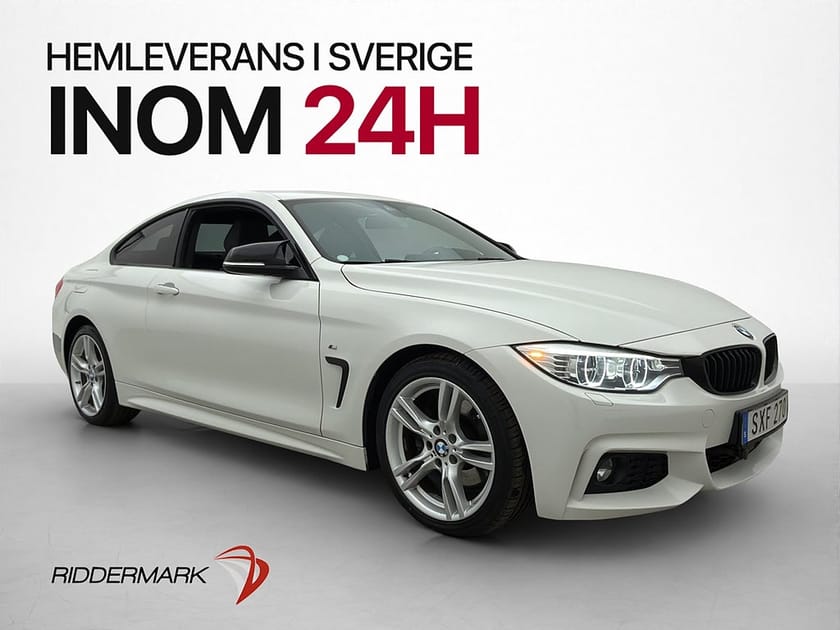 Bild 3 av BMW 430i Coupé 252hk M Sport HUD Sportstolar Adaptiv-Fart