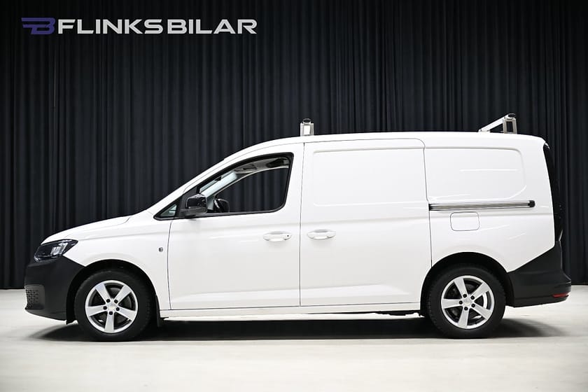 Bild 2 av Volkswagen Caddy Cargo Maxi DSG 122HK Servicebil|Inredd|Dubbelgolv|Dubbeldörr|SeUtr