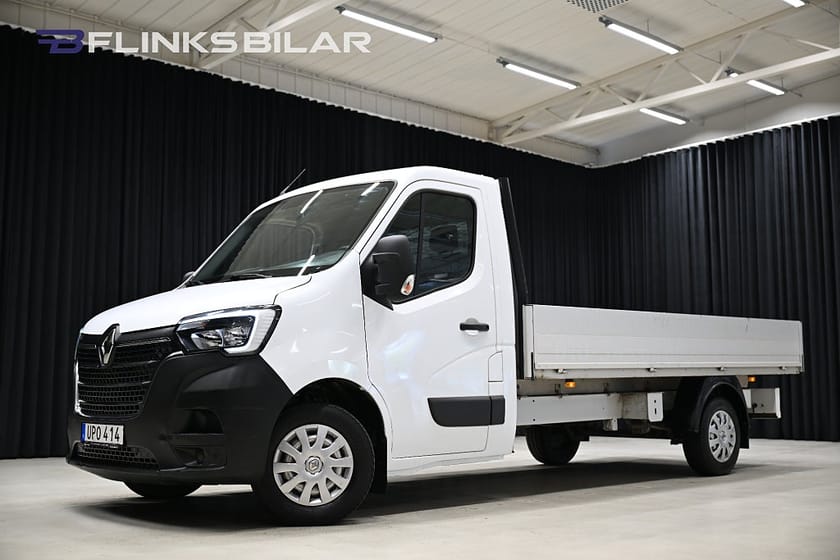 Bild 3 av Renault Master Chassi Cab 2.3 dCi 145HK L4 Långflak|Dieselvärmare|Lågmil|Leasbar