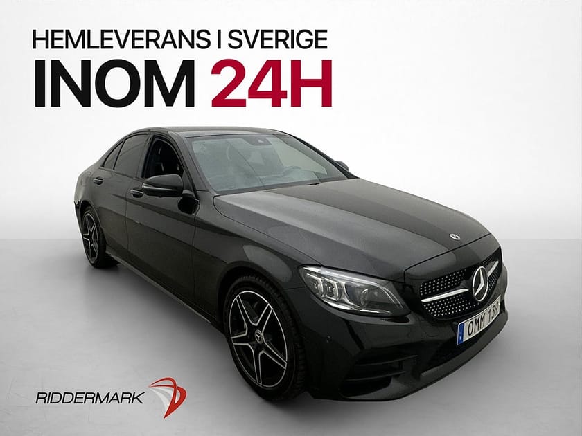 Bild 1 av Mercedes-Benz C 220 d 4MATIC 4M AMG Line Burmester 360° Skinn