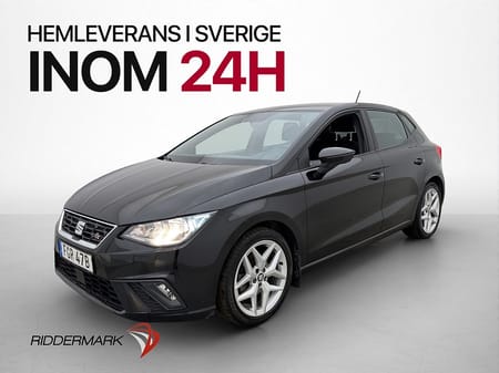 SEAT Ibiza 1.0 TSI 110hk FR Cockpit CarPlay P-Sensorer MOMS