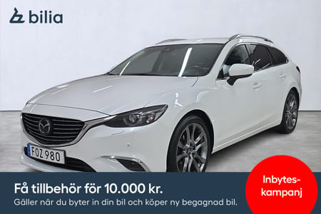 Mazda 6 Wagon 2.2 SKYACTIV-D AWD/Drag/Fram/Bak sensorer
