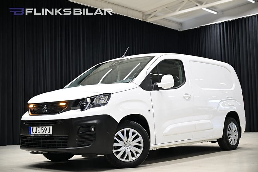 Bild 2 av Peugeot Partner Utökad Last L2 130HK Automat|Inredd|Dubbelgolv|Lågmil|EnÄgare|Moms