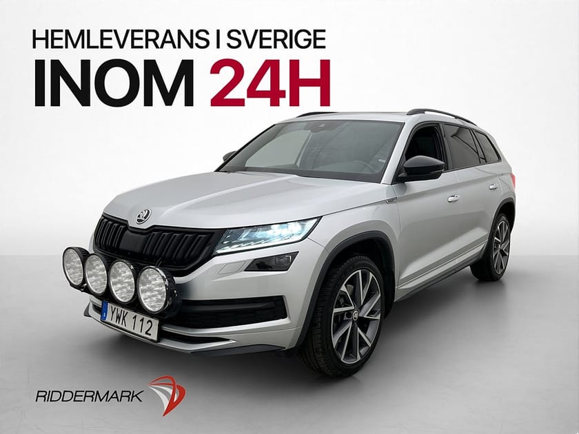 Bild 3 av Škoda Kodiaq 7-Seater Skoda 2.0 TDI 190hk 4x4 Ambition 7-Sits Värm Pano 360