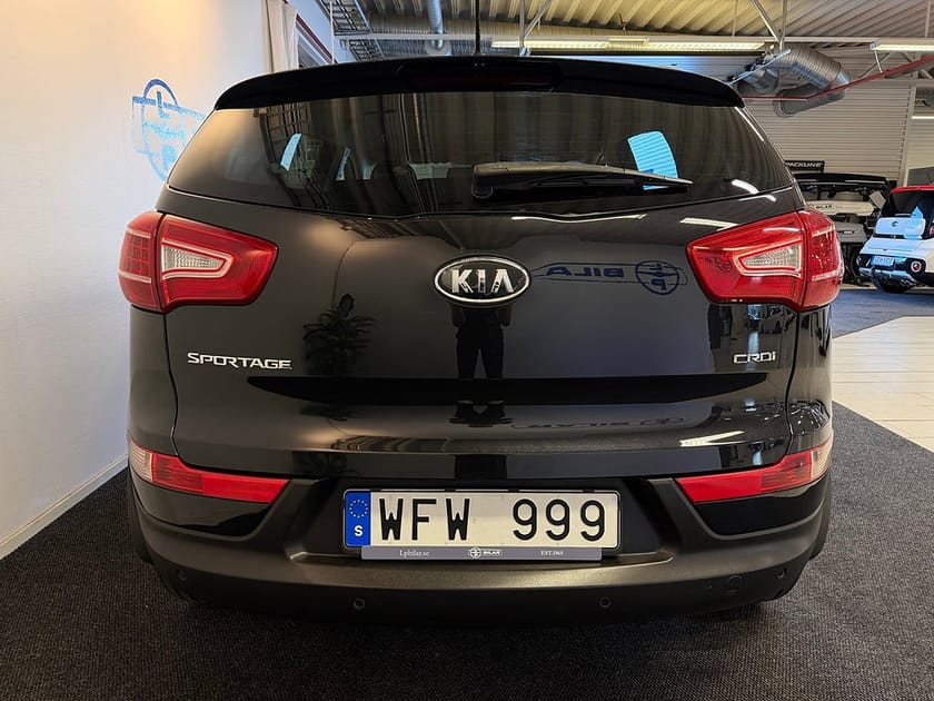 Bild 4 av Kia Sportage 1.7 CRDi 115hk | Bluetooth | Vhjul | Nyservad | 2 Ägare