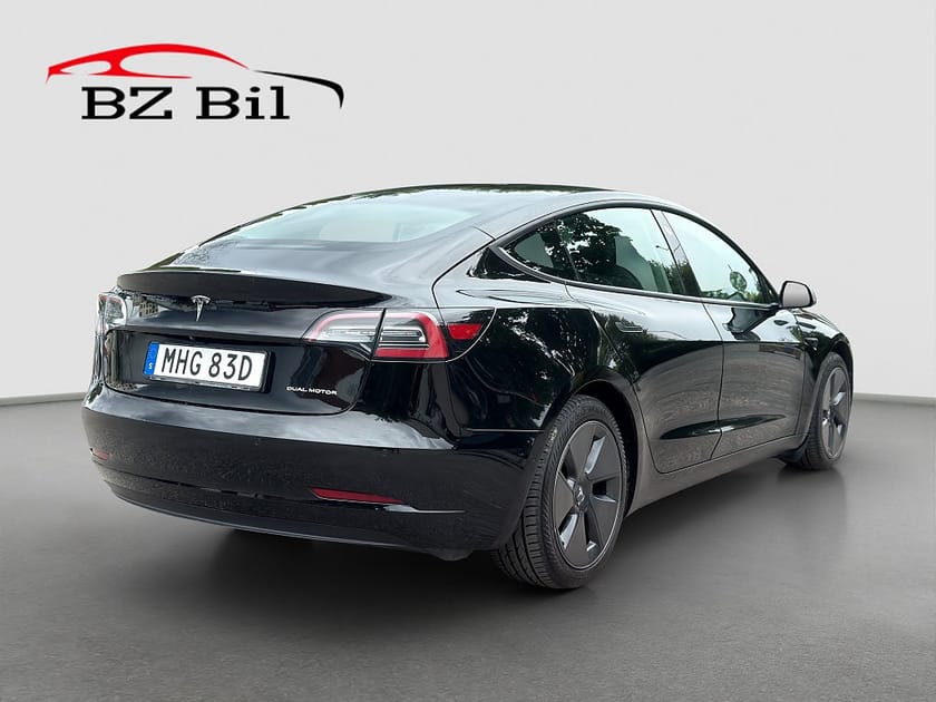 Bild 5 av Tesla Model 3 Long Range AWD Drag Pano Värmepump