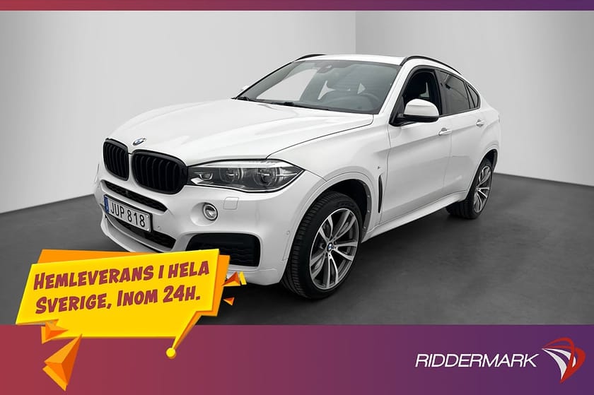 Bild 3 av BMW X6 xDrive40d M Sport Innovation D-Värm Pano H/K 360° HuD