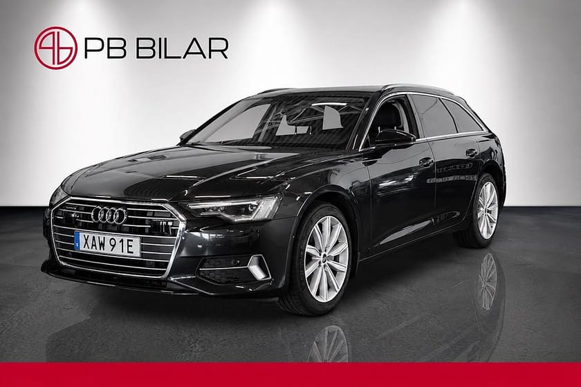 Bild 1 av Audi A6 Avant 40 TDI quattro 204HK Q Matrix B&O Läder Drag