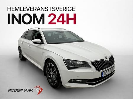 Škoda Superb Kombi Skoda TDI 4x4 190hk L&K Värmare Canton Kamera Drag